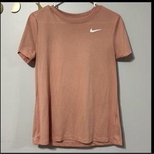 Nike, medium, t-shirt, color - light pink/beige/tan